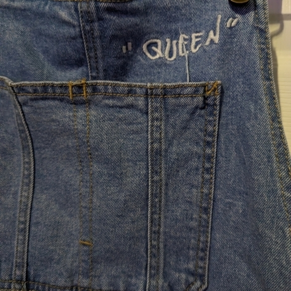 Pride Short Overalls. Women's size Large.‎ - Picture 2 of 6